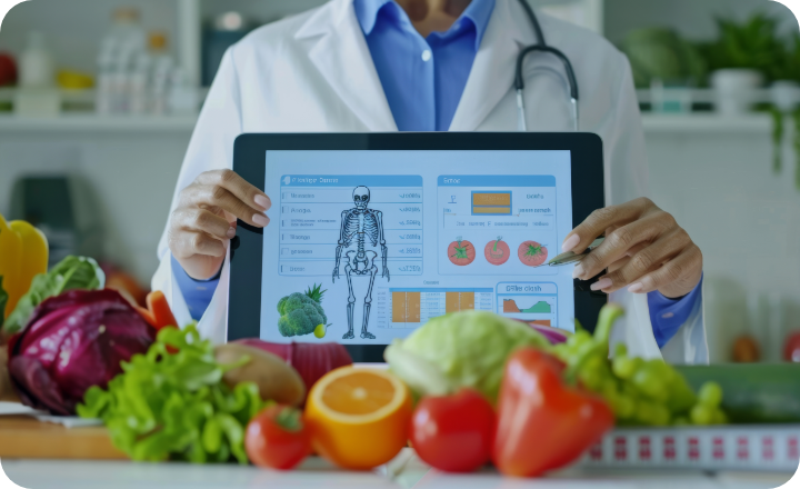 元管理栄養士在籍